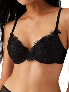 NWT b.tempt'd by Wacoal It's On Contour Bra in Black, 34DD